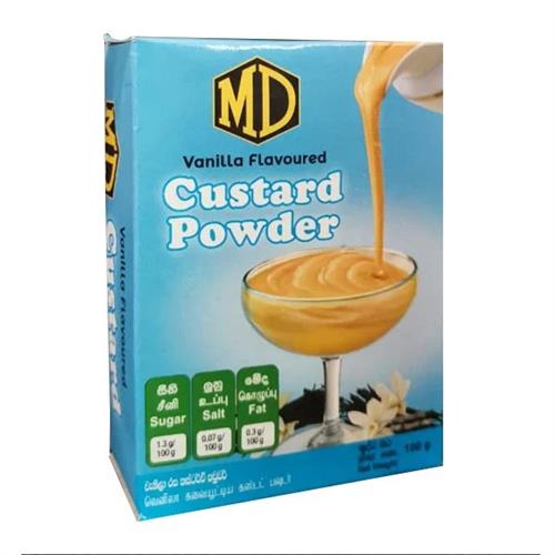 MD Vanilla Flavoured Custard Powder 100g