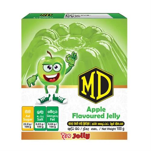 MD Apple Flavoured Jelly Crystal 100g