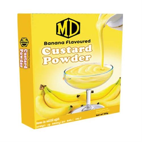 MD Banana Flavored Custard Powder 100g