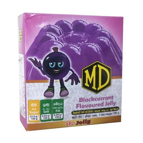 MD Blackcurrant Flavoured Jelly 100g