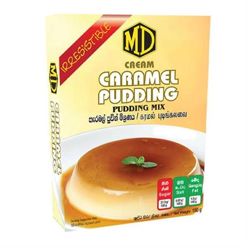 MD Caramel Pudding With Strawberry Pudding Mix Combo