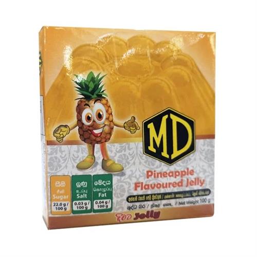 MD Pineapple Flavoured Jelly Crystal 100g