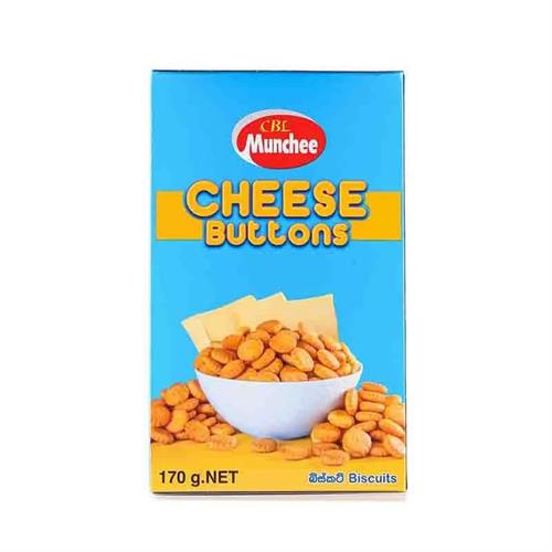 Munchee Cheese Buttons Biscuits 170g