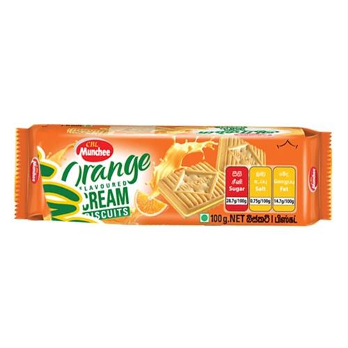 Munchee Orange Cream 100g