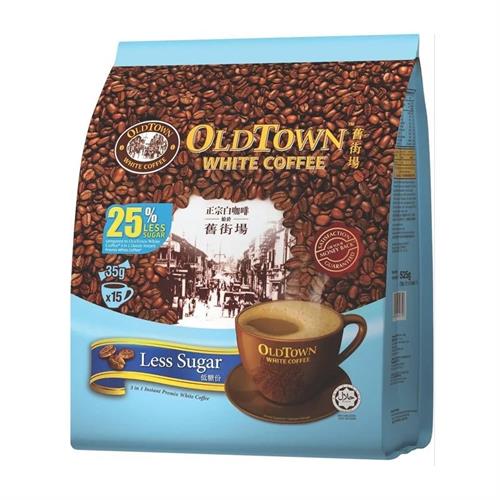 Old Town White Coffee Less Sugar 525g