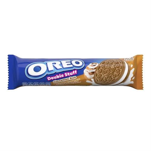 Oreo Creme Double Stuff Cinnamon Bun Biscuits 135g