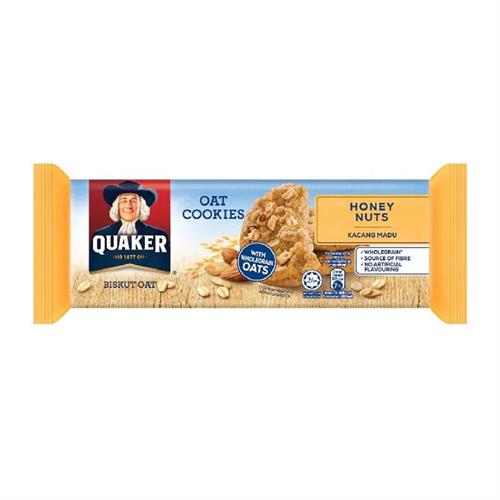 Quaker Oat Honey Nuts Cookies 108g