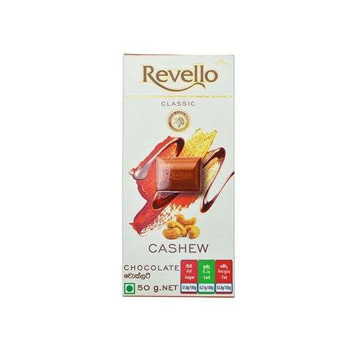 Revello Classic Cashew Chocolate 50g