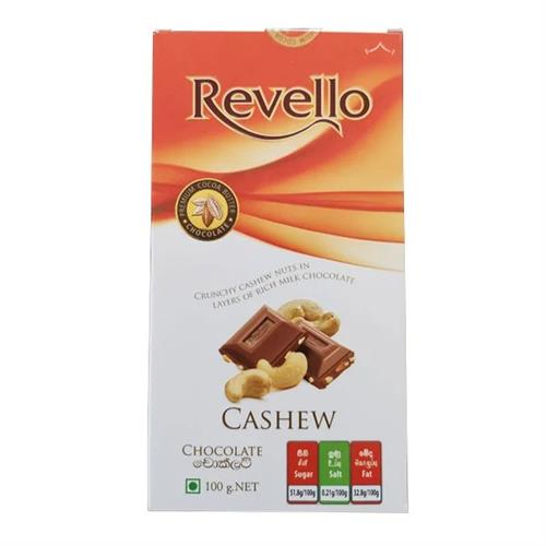 Revello Classic Cashew Chocolate 100g