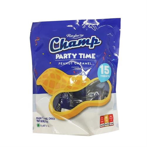 Ritzbury Champ PartyTime Peanut Caramel Pouch (15x13g)