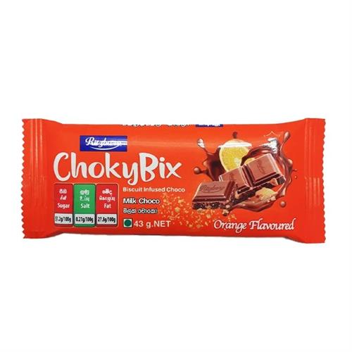 Ritzbury ChokyBix Orange Chocolate 43g