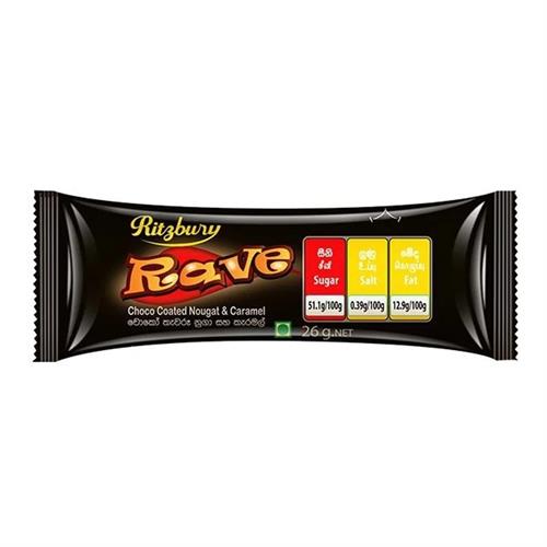 Ritzbury Rave Chocolate 26g