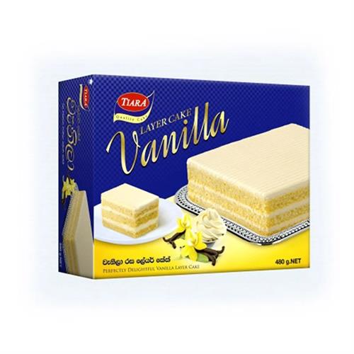 Tiara Vanilla Layer Cake 480g