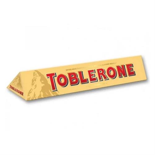 Toblerone Milk Chocolate with Honey & Almond Nougat 100g