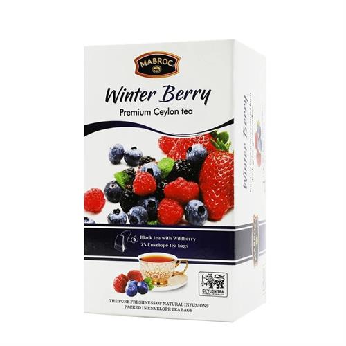 Mabroc Winter Berry Premium Ceylon Tea 25 bags