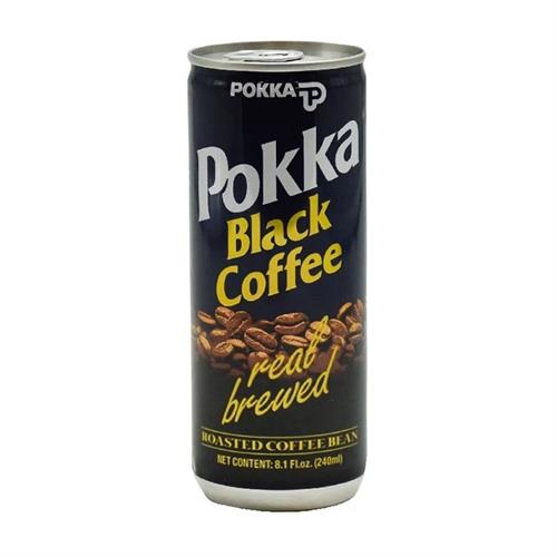 Pokka Roasted Bean Black Coffee 240ml