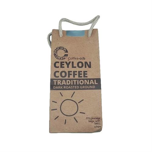 Ceylon Coffee Arabica Dark Roasted Traditional Ground Coffee 100g (Gift Pack)