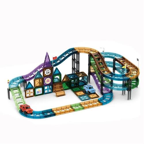 3D Magnetic Building Block Race Track G007