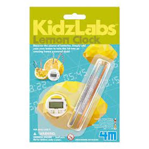 4M kidslabz lemon clock