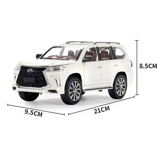 Die Cast Lexus LX570 SUV Pull Back Model 1:24 ZY248260