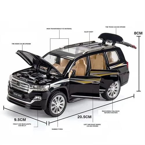 Die Cast Toyota Land Cruiser Pull Back Model 1:24 ZY265486