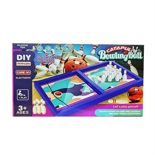 DIY Catapul Bowling Game AG618243