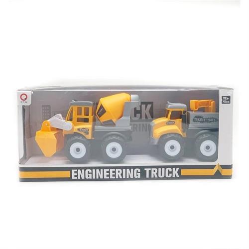 Engineering Front Loader Truck with Crane Truck 9945-1