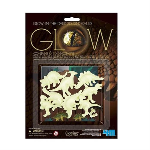 Glow In The Dark 3D Dinosaur 4M