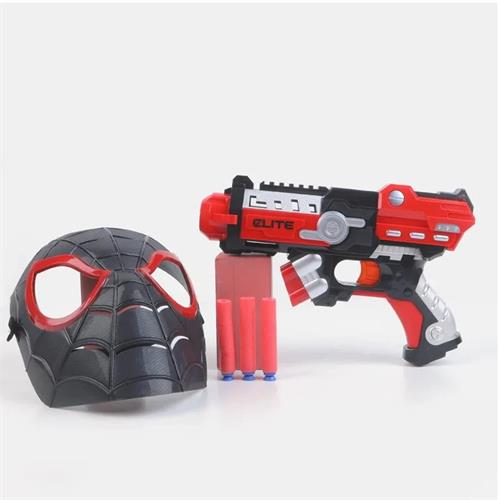 Spiderman Soft Bullet Gun with Mask SB472