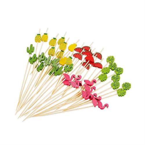 Target Pack Wooden Fruit Pick (25 Pcs)