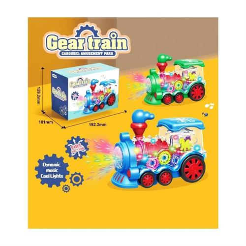 Transparent Gear Train Toy