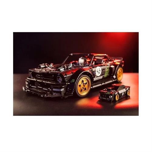 Decool 3003 Ford Mustang Hoonicorn Rtr V2 Racing Car Technic