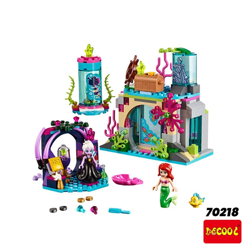 Decool Disney Princess Ariel and the Magical Spell Building Block Set -70218