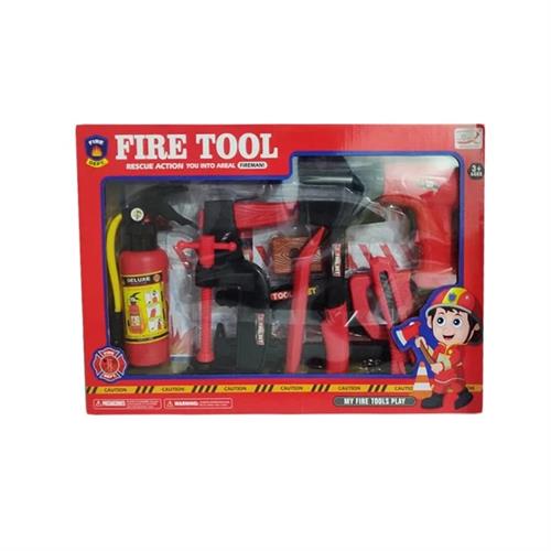 Fire Dept Fireman Tool Toy Set