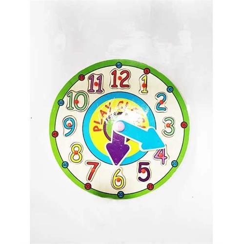 Wooden Play Clock For Kids