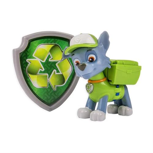 Paw Patrol Action Figure with Badge Rocky M101