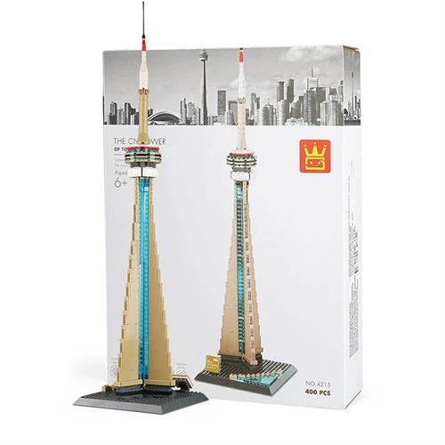 Wange Architecture Cn Tower Toronto Canada Building Blocks 4215