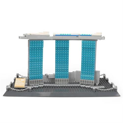 Wange Marina Bay Sands Singapore Building Blocks 4217