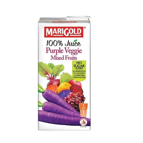 MariGold Purple Veggie Mixed Fruits Juice 1Ltr