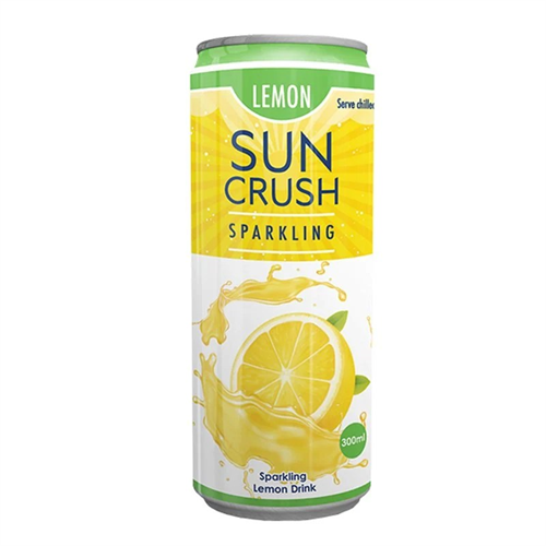 Sun Crush Sparkling Lemon Drink 300ml