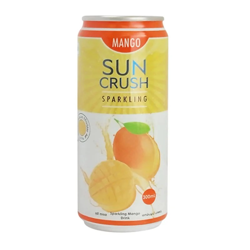 Sun Crush Sparkling Mango Drink 250ml