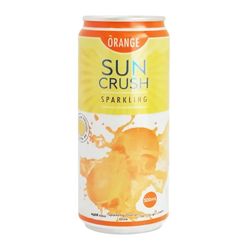 Sun Crush Sparkling Orange Drink 300ml