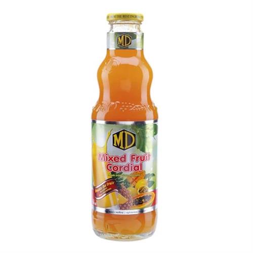 MD Mixed Fruit Cordial 750ml