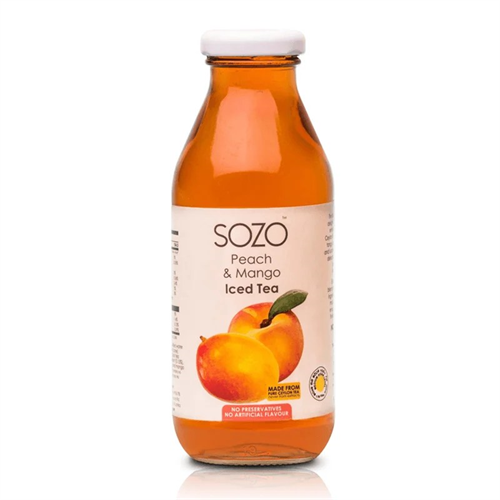 SOZO Peach and Mango Iced Tea 350ml