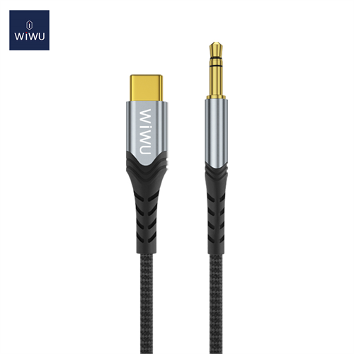 WiWU Aux Stereo Cable 3.5mm to USB -C