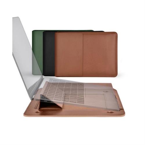 COTEetCI Multifunctional Leather Liner Bag for MacBook Pro 13 Inch