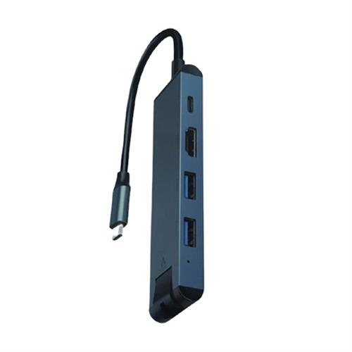 COTEetCi HDMI + Ethernet 5-in-1 Type-C Hub Adapter