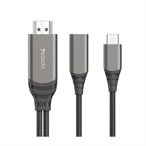 Yesido HM07 USB-C to HDMI 60W PD3.0 Adapter Cable