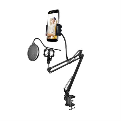 Remax CK100 Pro Mobile Recording Studio Dual-Use Base Microphone Stand