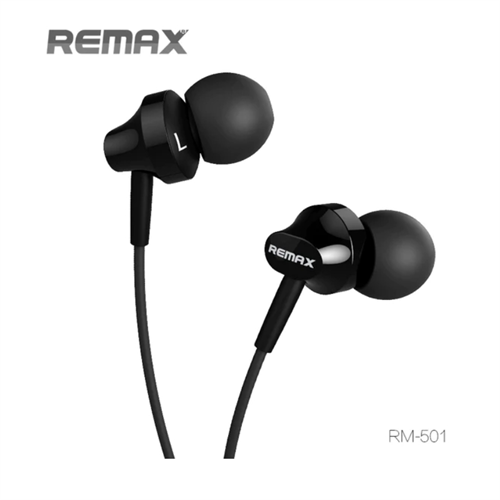 Remax RM-501 Bass Driven Stereo Sound Earphone